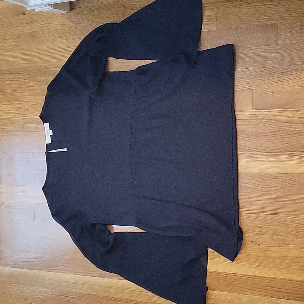 Loft Navy Blue Blouse